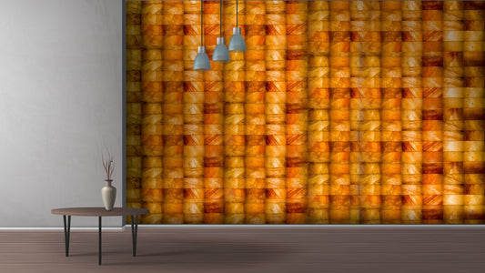 Himalayan Salt Tiles Used For Build Salt Wall For Health Benefits