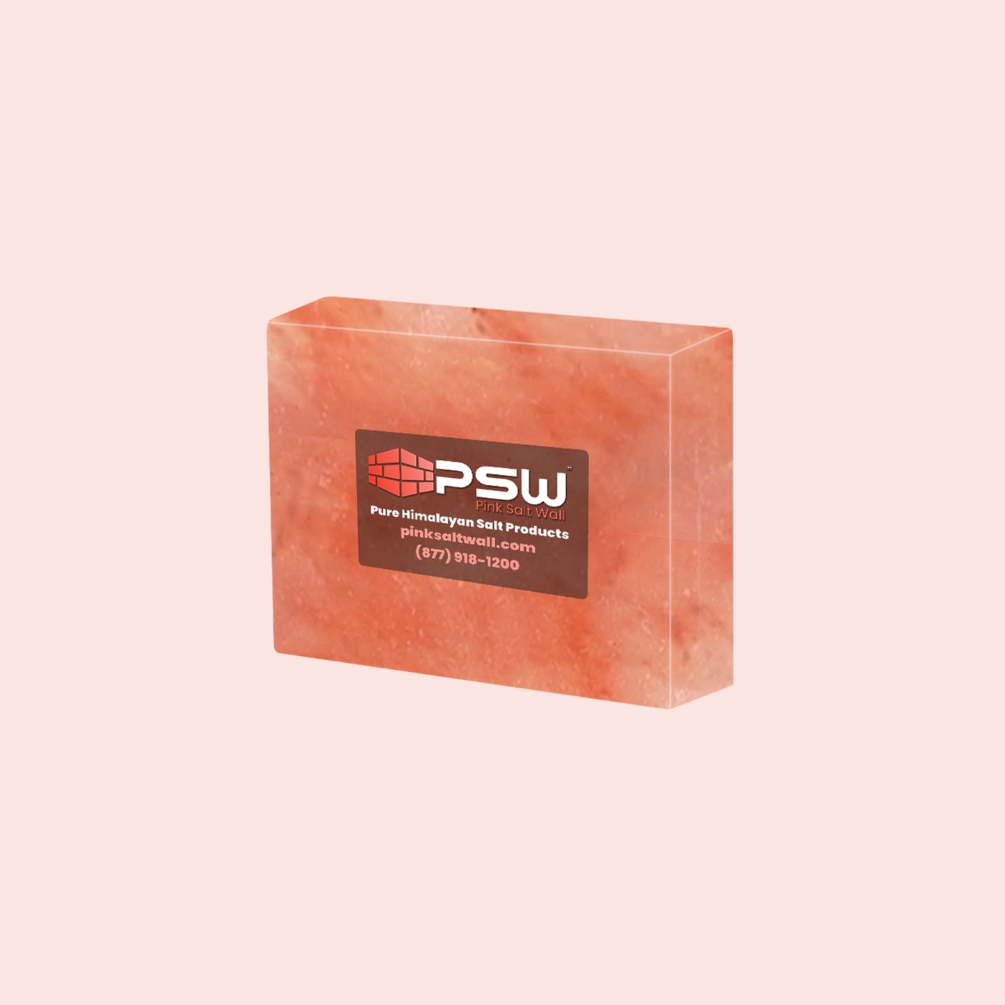 Himalayan Pink Salt Brick (10" x 6" x 2")