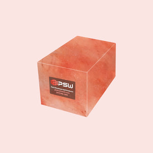 Himalayan Pink Salt Brick 4"(L) x 4"(W) x 6"(H).