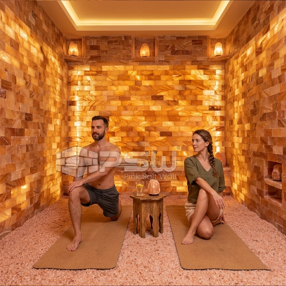 Himalayan salt bricks for wellness