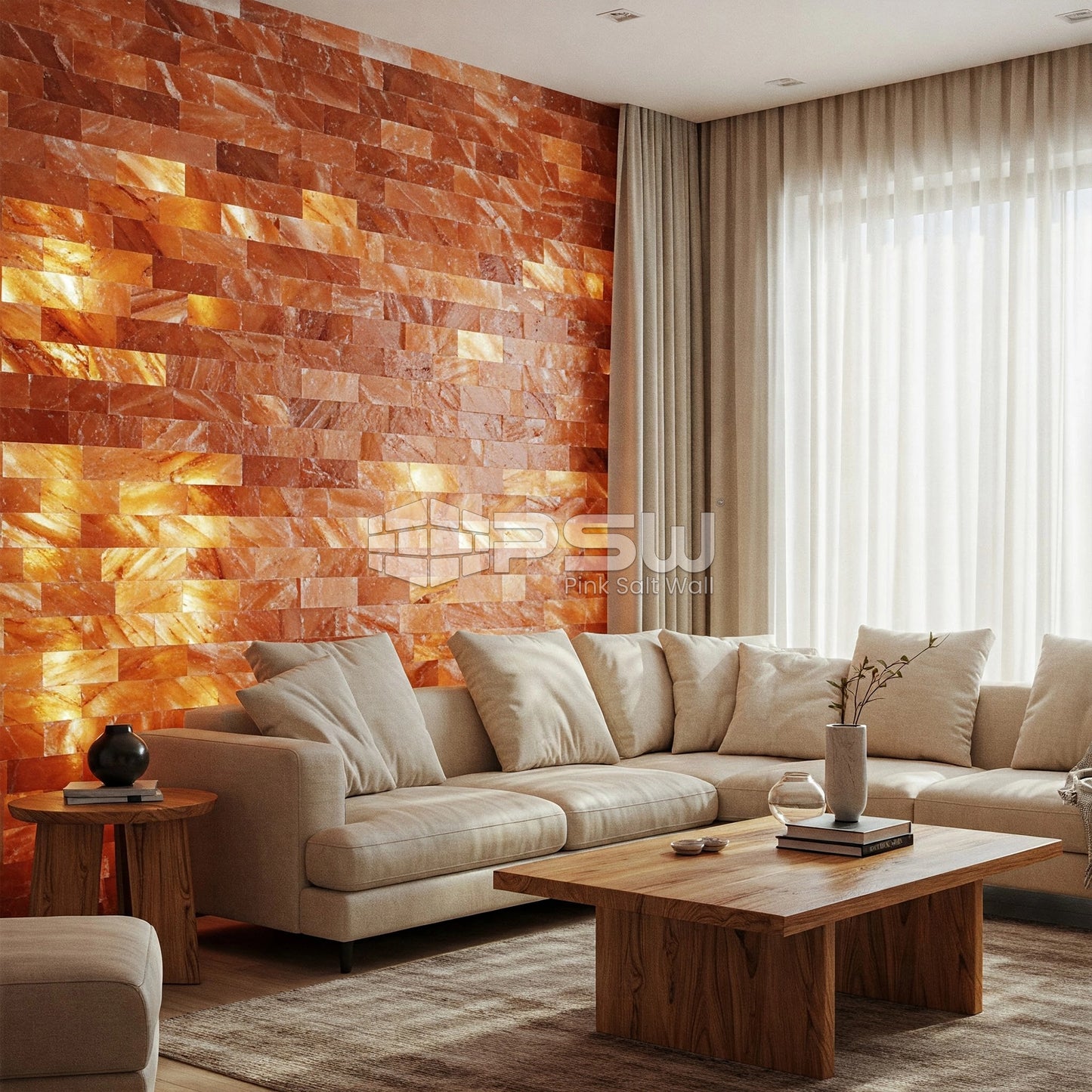 Himalayan salt bricks for home