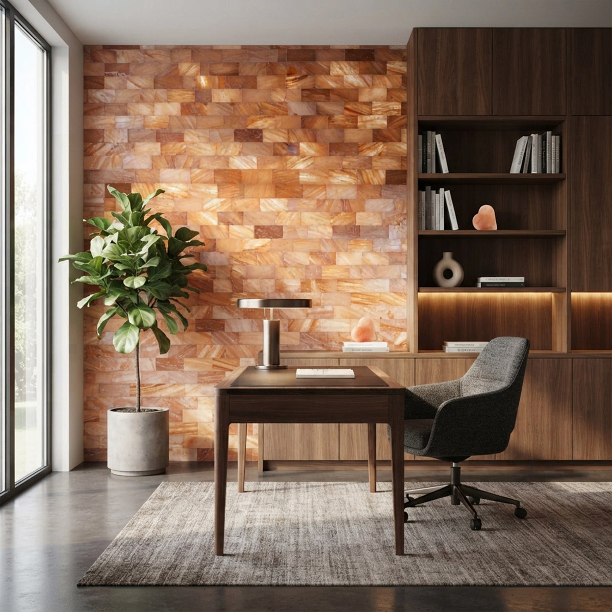 Himalayan Pink Salt Heart for home decoration