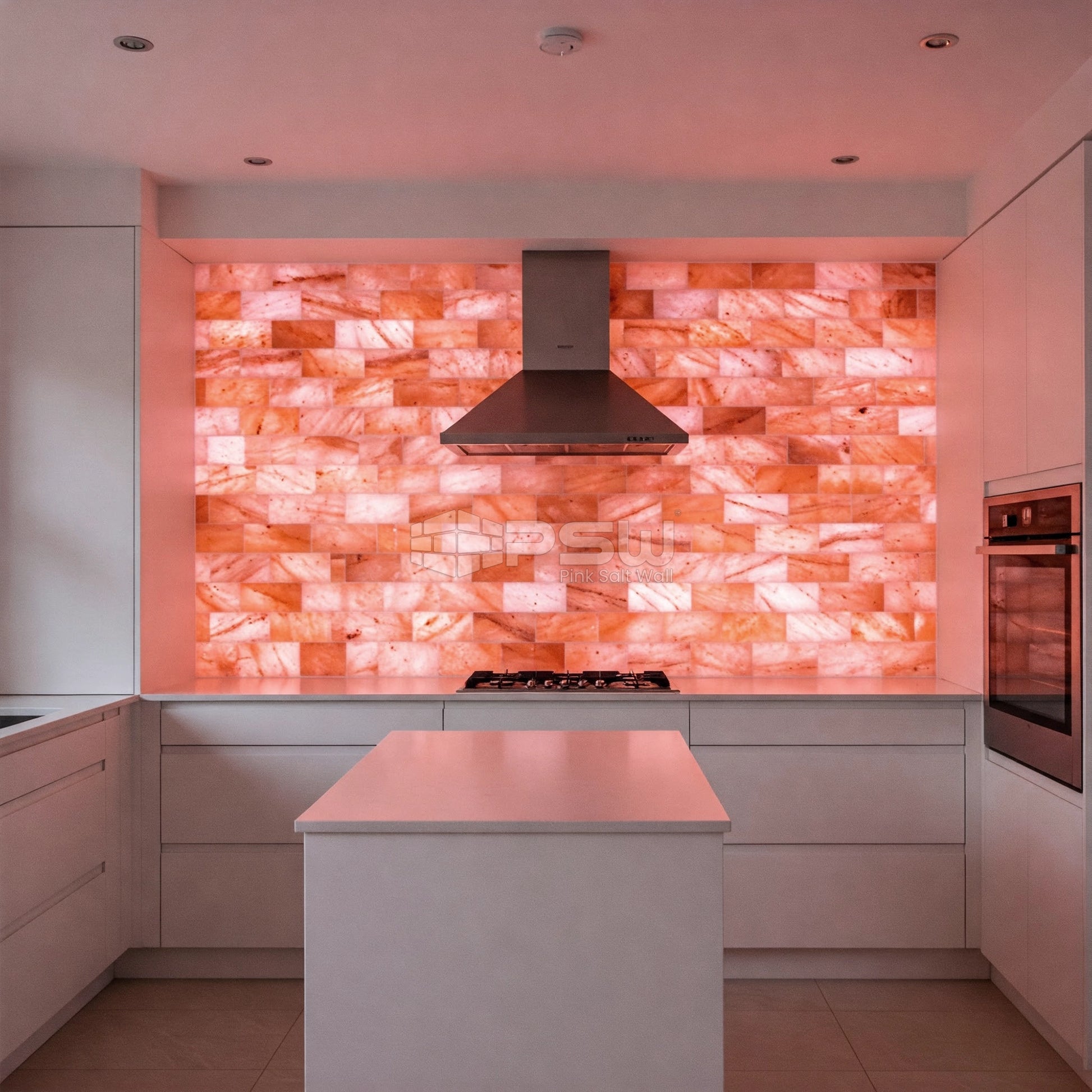 Himalayan pink salt tiles