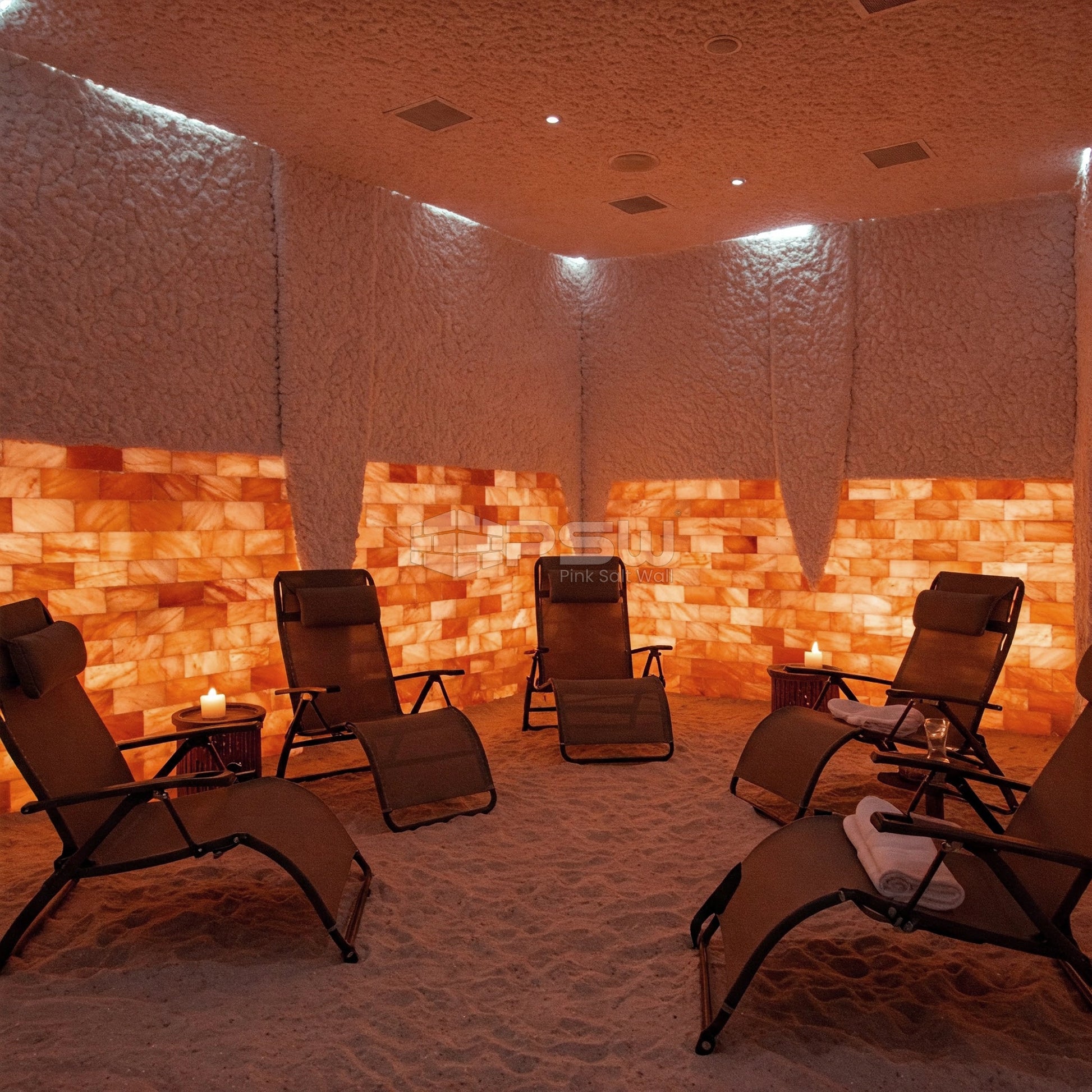 salt tiles for sauna