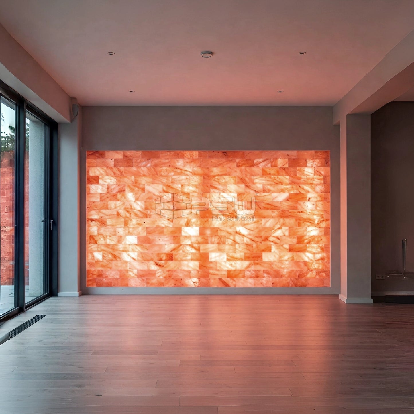 Himalayan Salt Wall for Interior Design