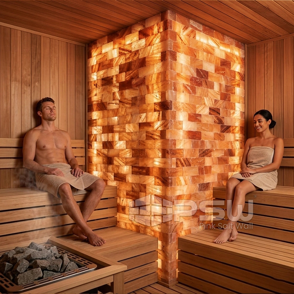sauna salt wall