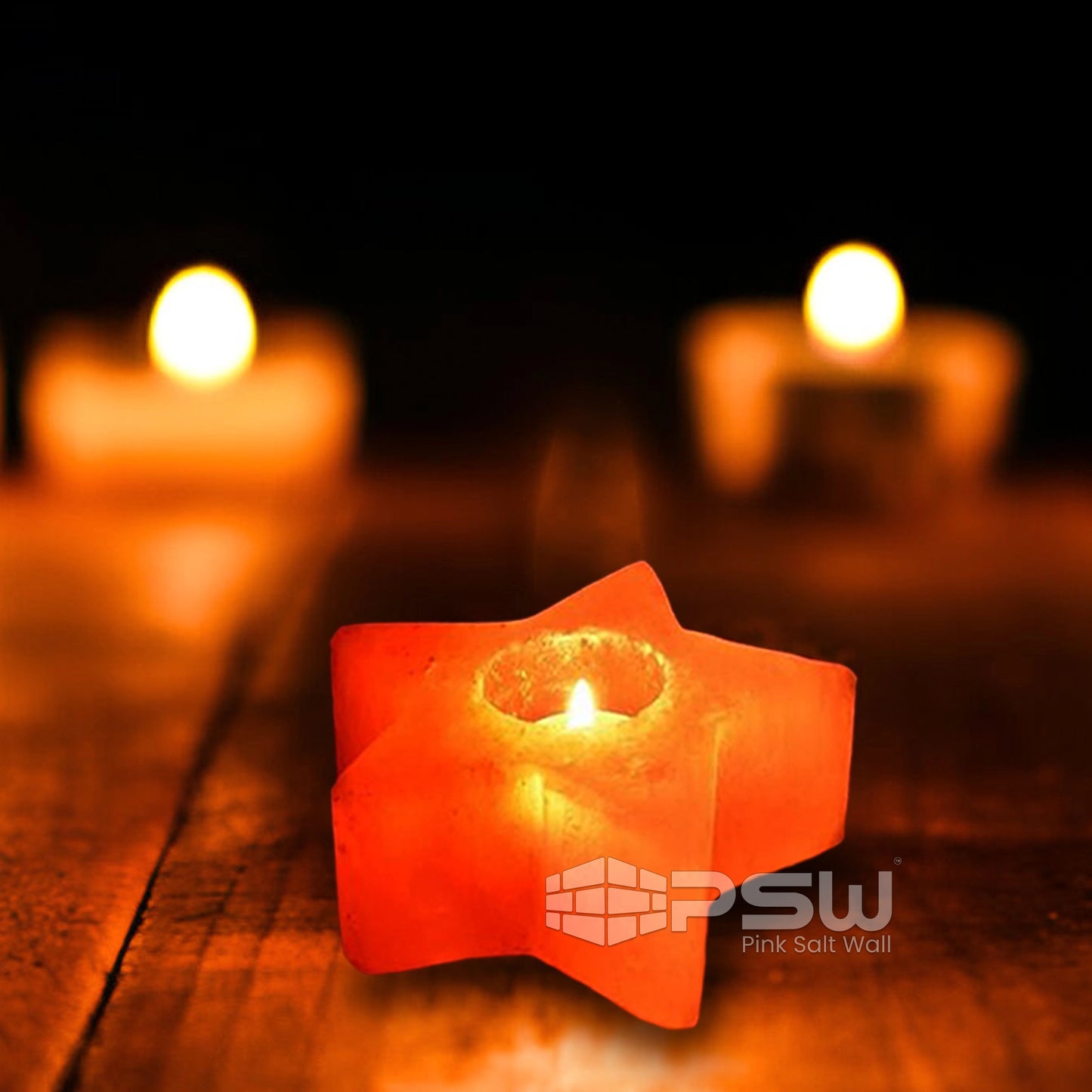 Himalayan salt candle for gift collection