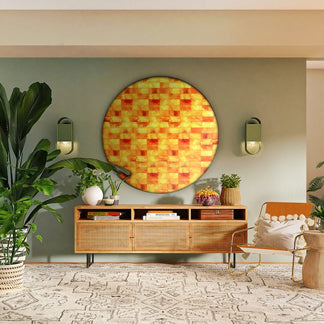 Inventive qualities of salt bricks for decorative lighting