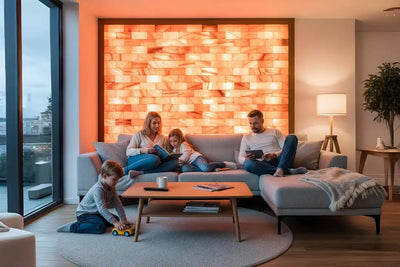 Himalayan Salt Tiles Purify Air and Elevate Home Serenity