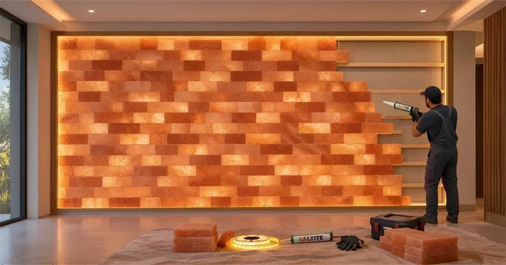 Can Himalayan Salt Adhesive Be Used for a Backlit Salt Wall?