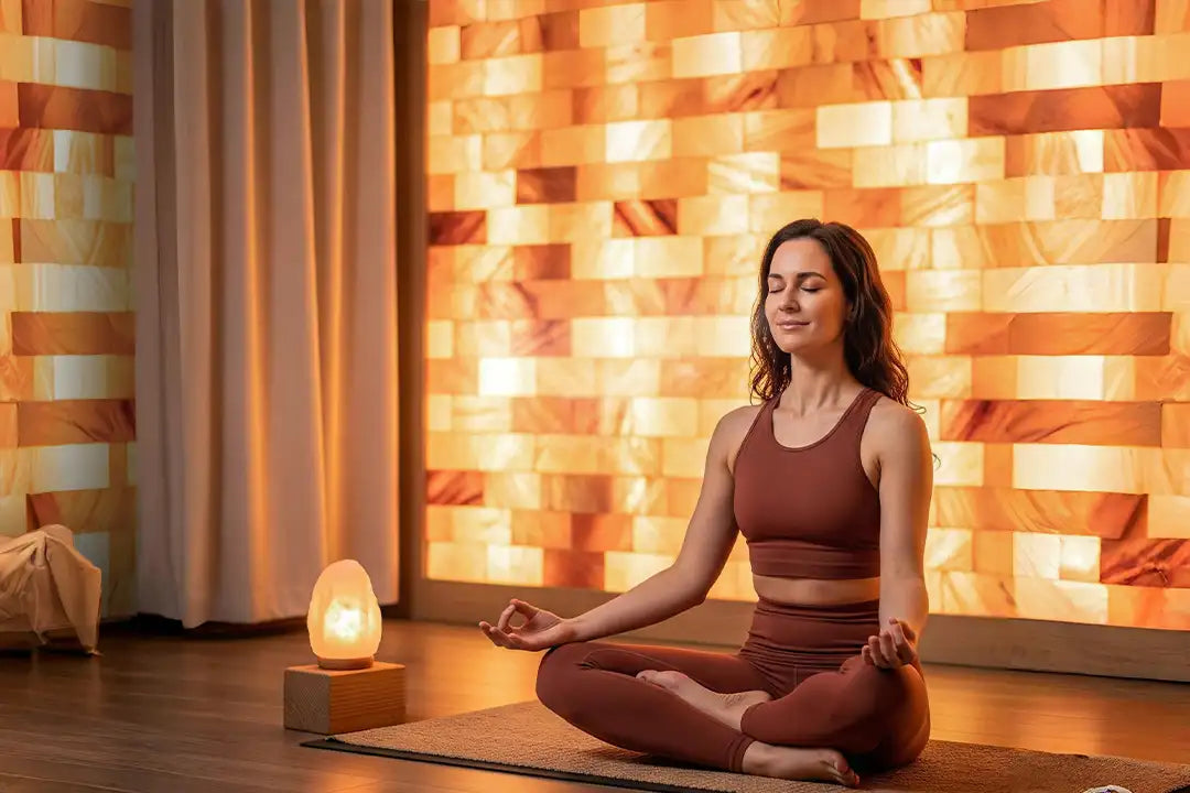 Install a Pink Salt Wall with Premium Salt Blocks for Spa