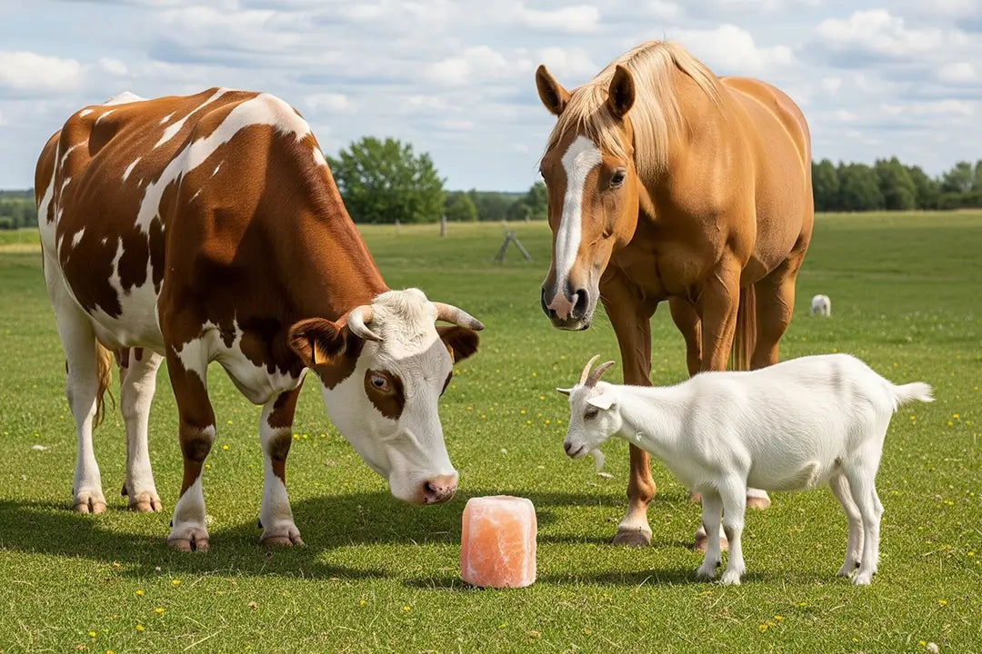 Salt licks for animals