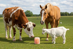Salt licks for animals