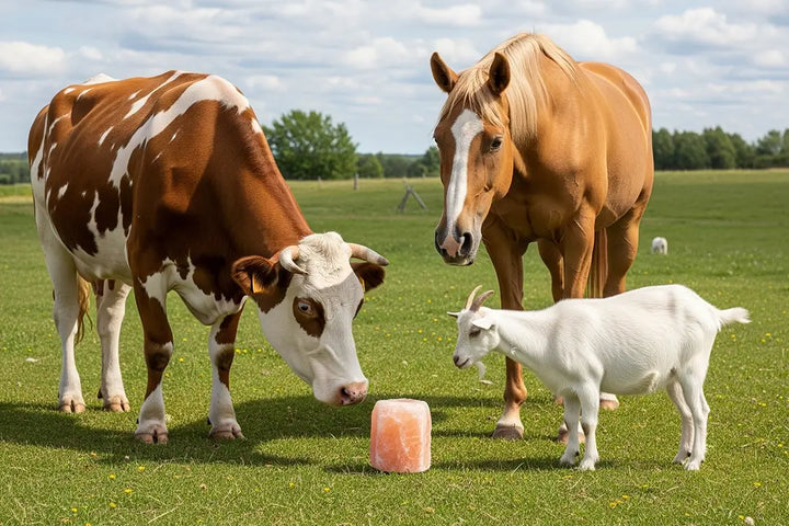 Salt licks for animals
