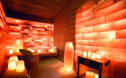 Himalayan salt bricks
