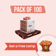 100 Salt bricks with free salt lamp