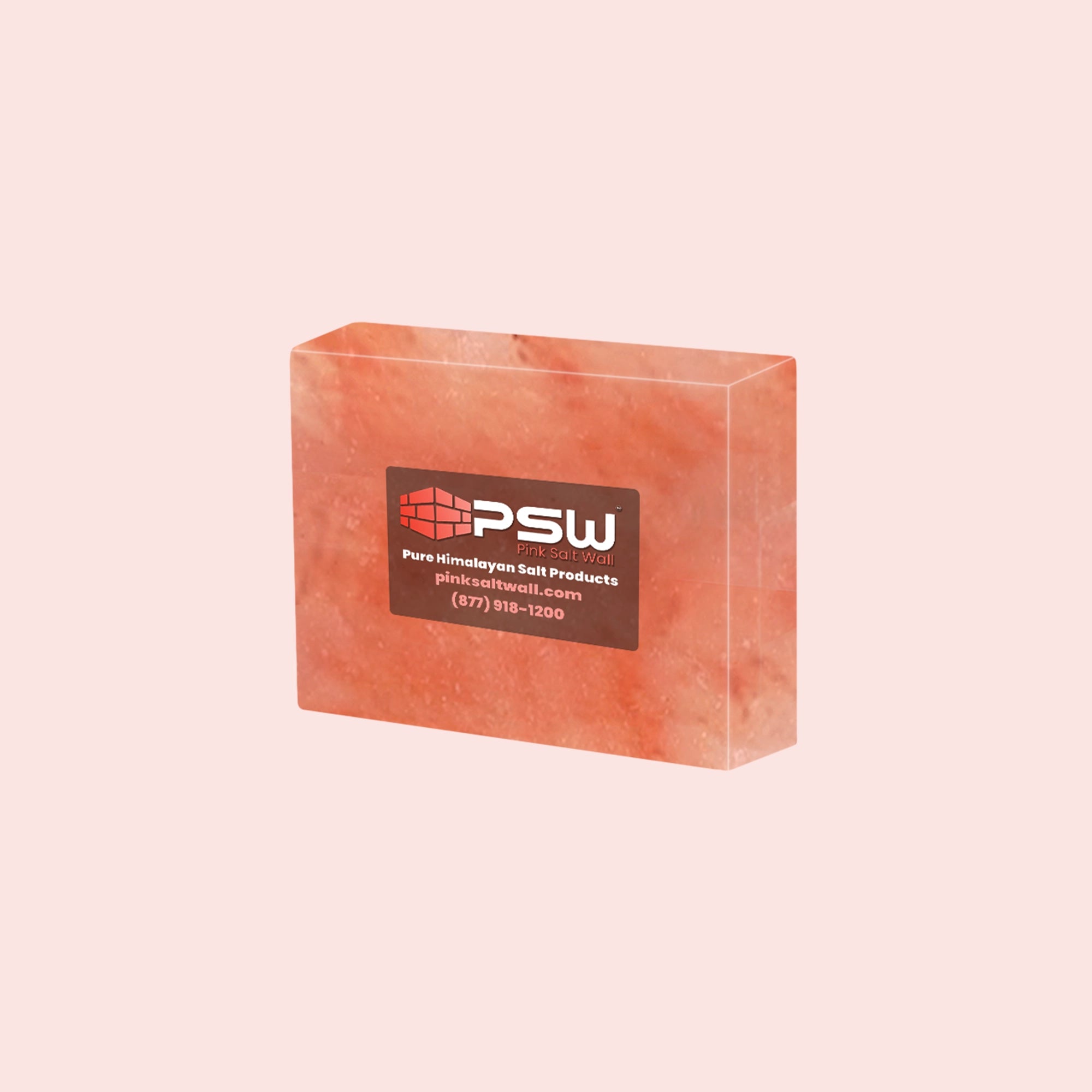 Himalayan Pink Salt Brick (10" x 6" x 2")