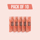 Himalayan Pink Salt Tile (12" x 4" x 1") - Pack of 10