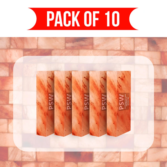 Himalayan Salt Bricks 12"(L) x 4"(W) x 2"(H) - Pack of 10