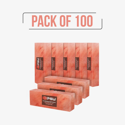 Himalayan Salt Bricks 12"(L) x 4"(W) x 2"(H) - Pack of 100
