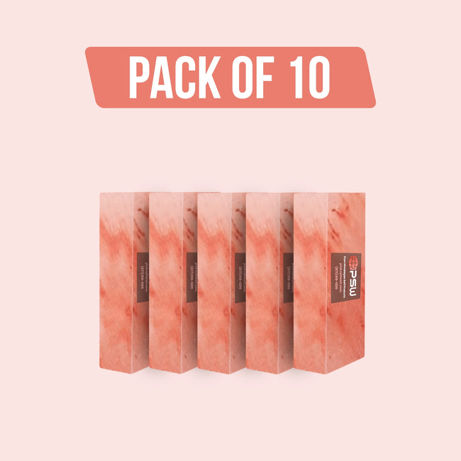 Himalayan Salt Bricks 12"(L) x 4"(W) x 2"(H) - Pack of 10