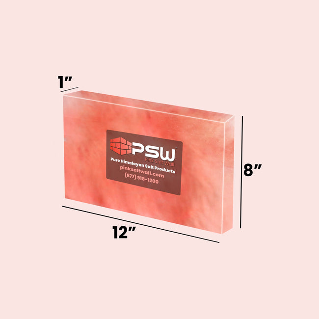 Himalayan Salt Wall Fingo Tile (12" x 8" x 1") - Pack of 100
