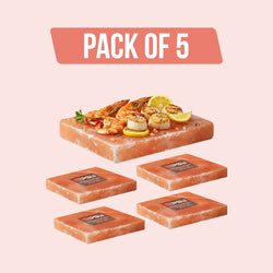 Himalayan Salt Cooking Plate (12” x 8” x 1”) Pack of 5