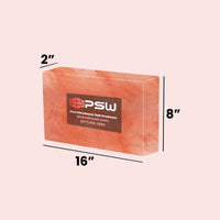 Himalayan Pink Salt Blocks 16"(L) x 2"(W) x 8"(H)