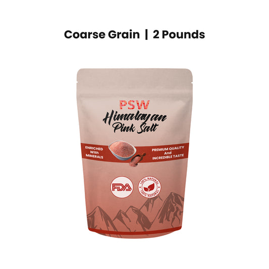 Edible Himalayan Pink Salt - Coarse Grain - 2 Pounds