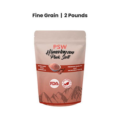 Edible Himalayan Pink Salt - Fine Grain - 2 Pound