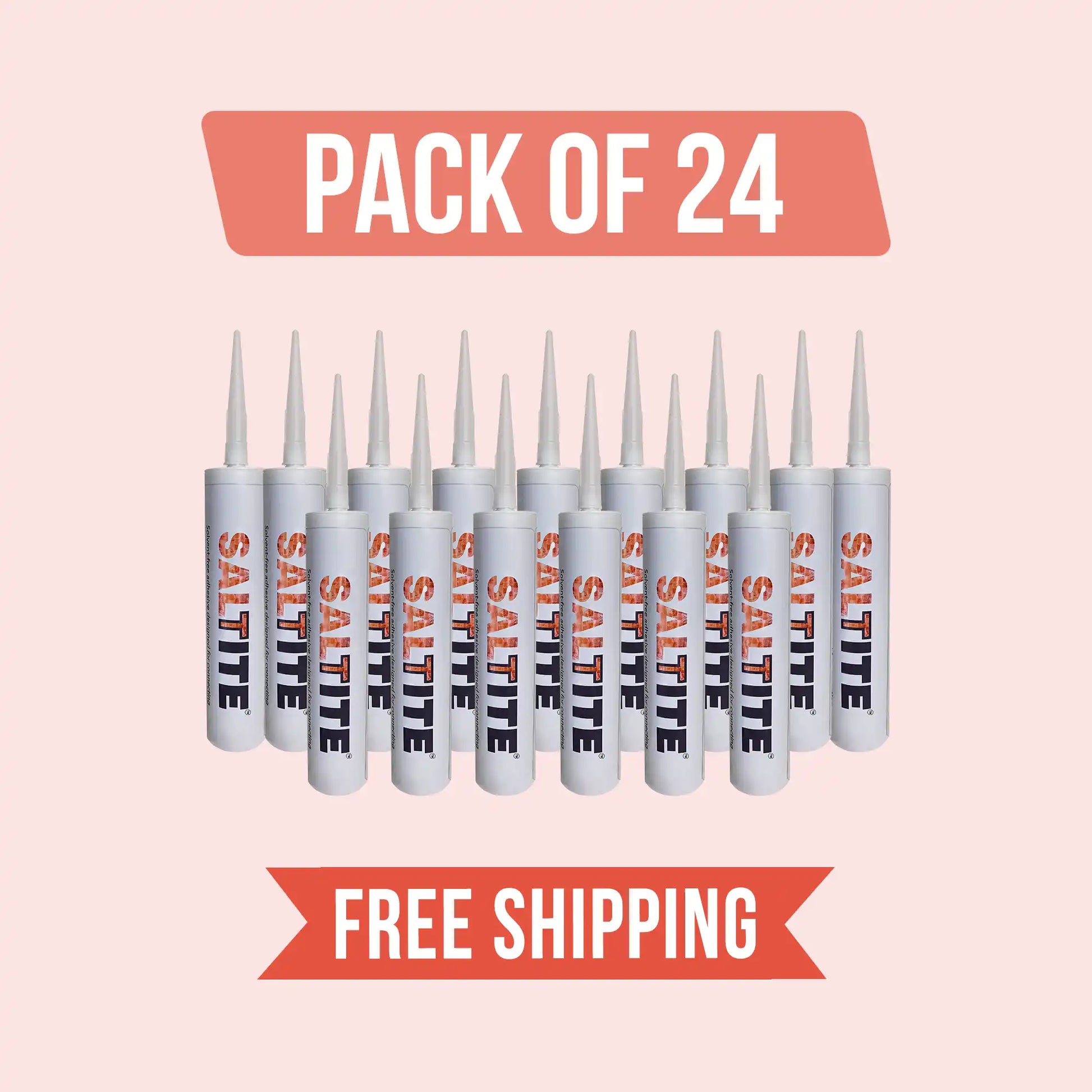 Himalayan Salt Adhesives pack of 24