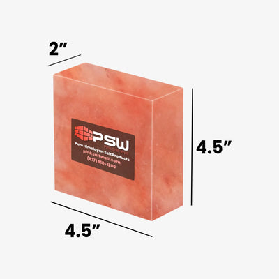 Himalayan Pink Salt Blocks - 4.5" x 4.5" x 2"