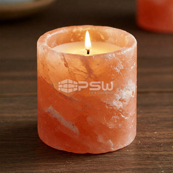 SaltCure - Himalayan Pink Salt Candle 4 inches - Pack of 50
