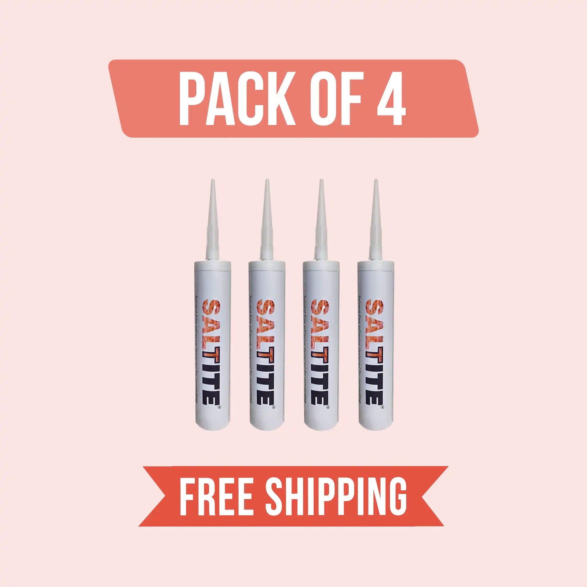 Himalayan Salt Adhesives pack of 4