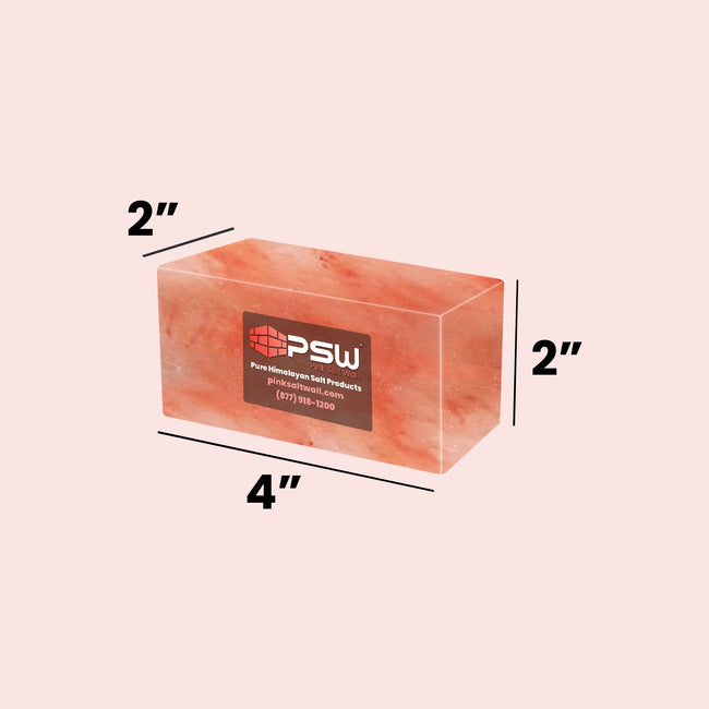 Himalayan Salt Blocks 4"(L) x 2"(W) x 2"(H)