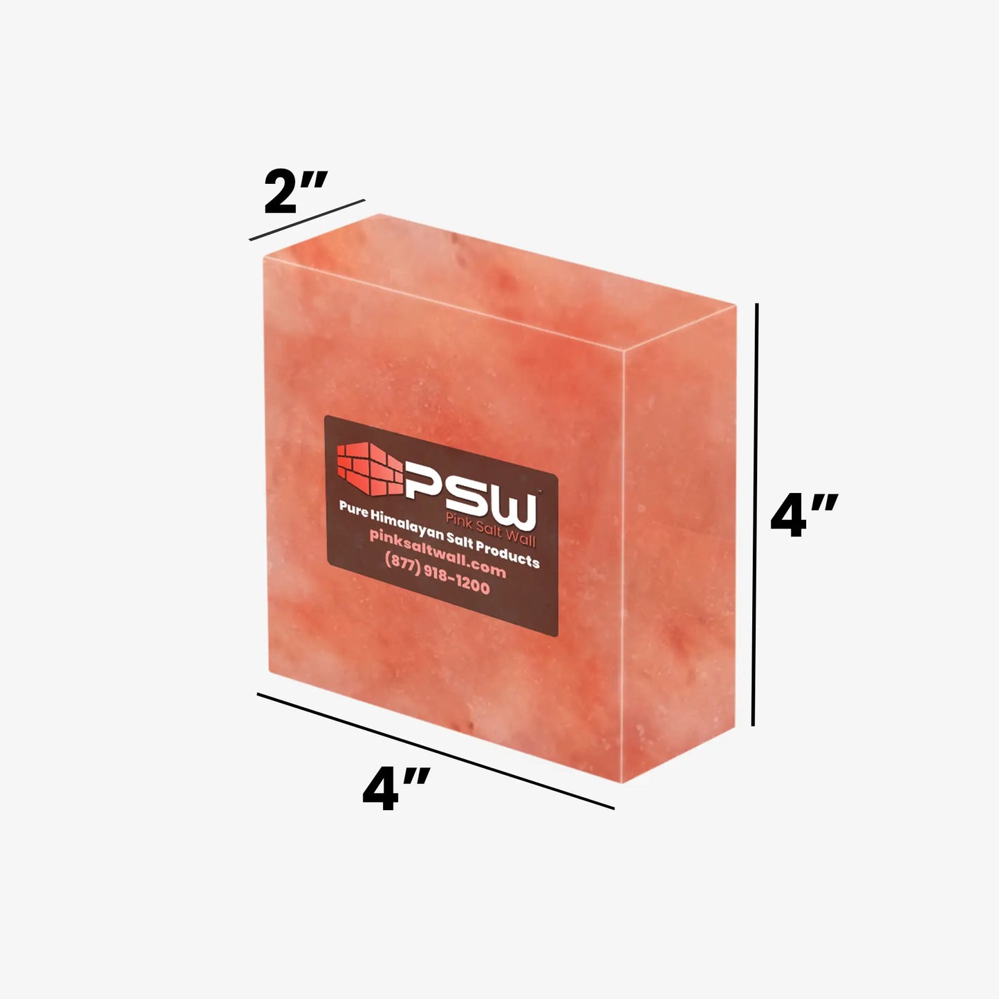 Himalayan Salt Blocks 4"(L) x 4"(W) x 2"(H)