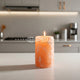 Scented Himalayan Pink Salt Candles 6" Sandal Wood