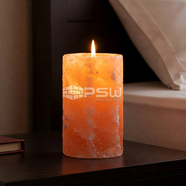SaltCure - Himalayan Pink Salt Candle 6 inches - Pack of 50