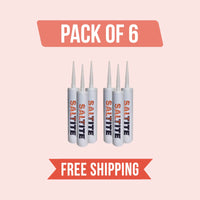 Himalayan Salt Adhesives pack of 6