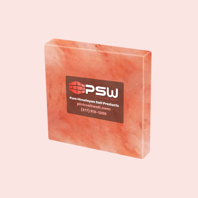 Himalayan Salt Tile (8" x 8" x 1")