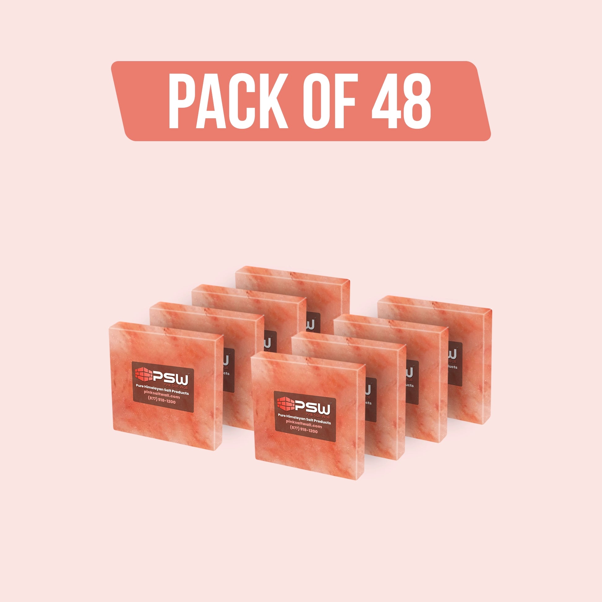 Himalayan salt tiles pack of 48