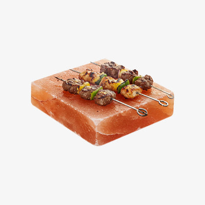 Himalayan salt slab for cooking, grilling, and food preparation