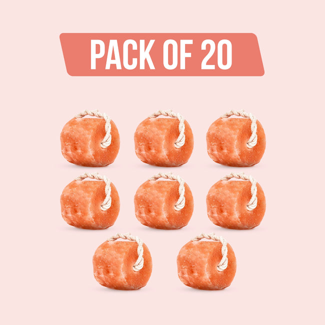 Himalayan Animal Licking Salt Block - 5lbs - Pack of 20