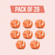 Himalayan Animal Licking Salt Block - 5lbs - Pack of 20