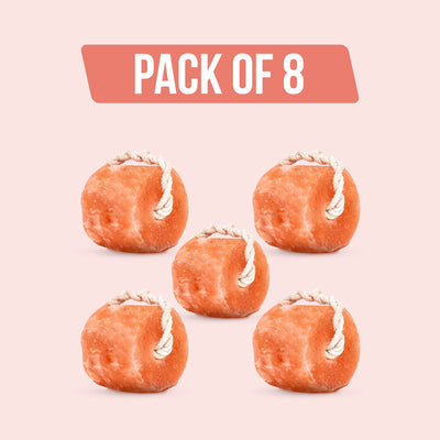 Himalayan Animal Licking Salt Block - 5lbs - Pack of 8