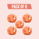 Himalayan Animal Licking Salt Block - 5lbs - Pack of 8