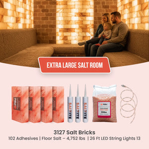 Extra Large Salt Room: Perfect for Salt Therapy and Wellness