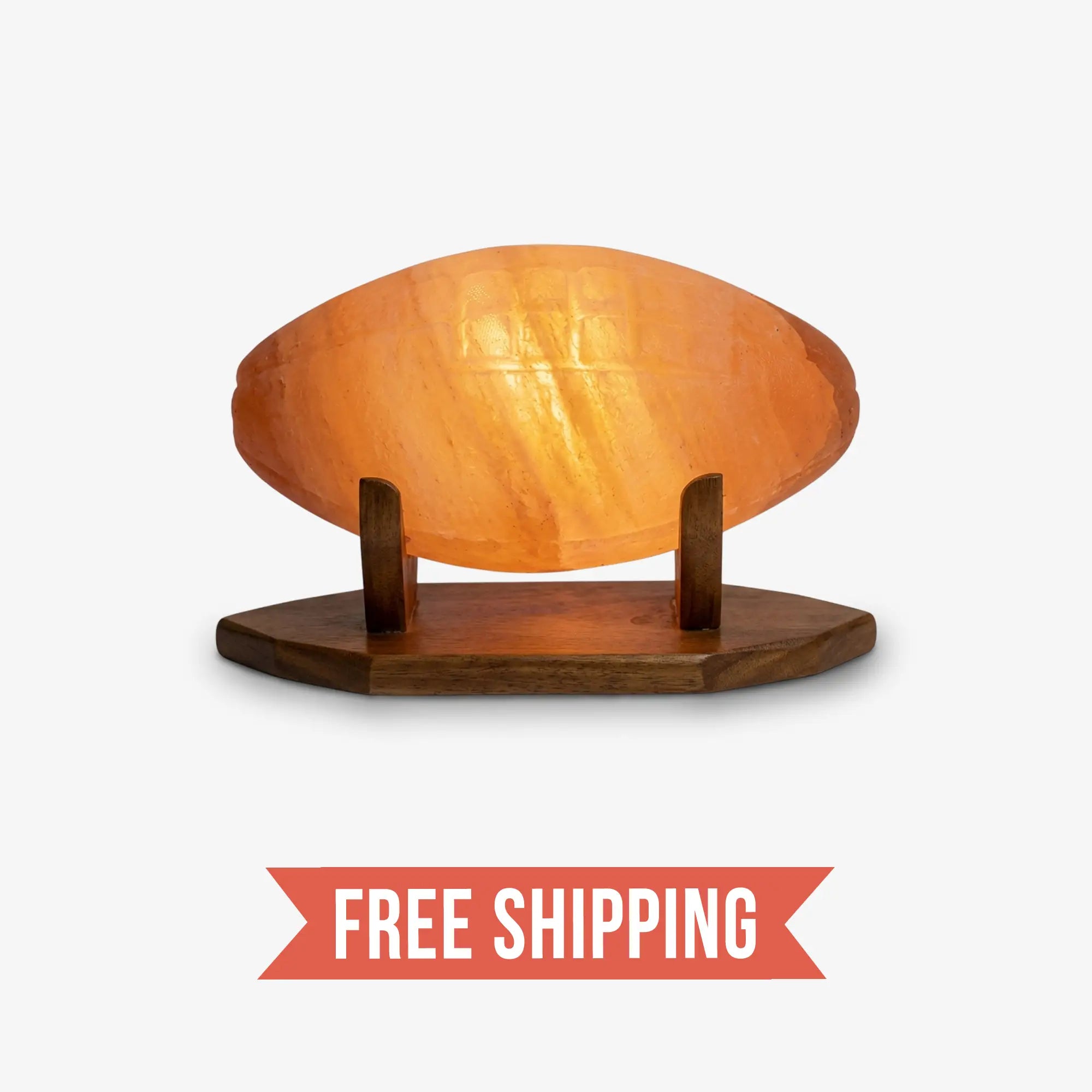 Glomus - Football Shape Large Himalayan Salt Lamps
