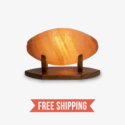 Glomus - Football Shape Large Himalayan Salt Lamps
