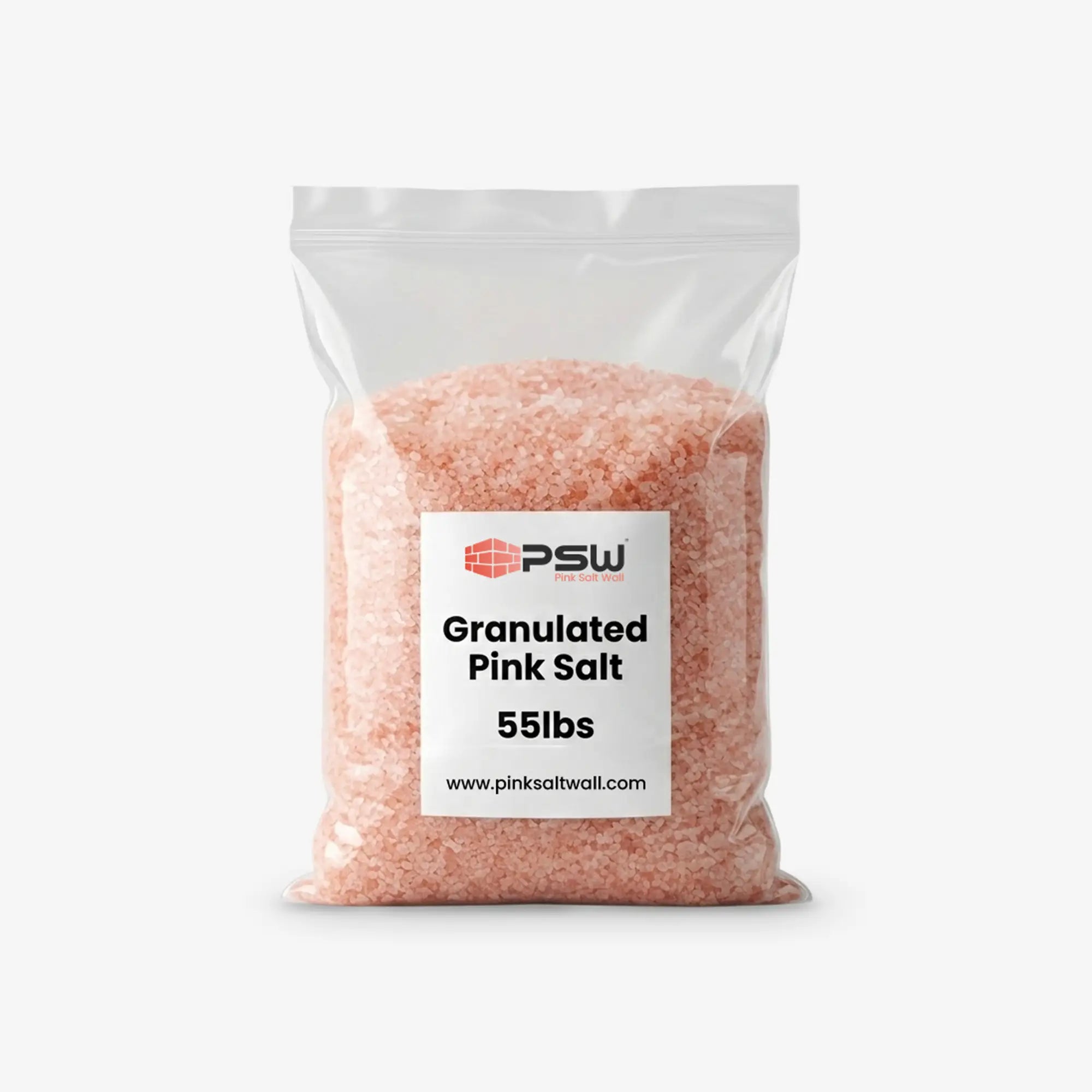 granulated pink salt 55lbs